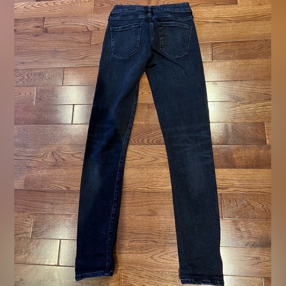 AGOLDE Nico high rise slim fit stretch cropped  jeans Sz 24 - Picture 4 of 10
